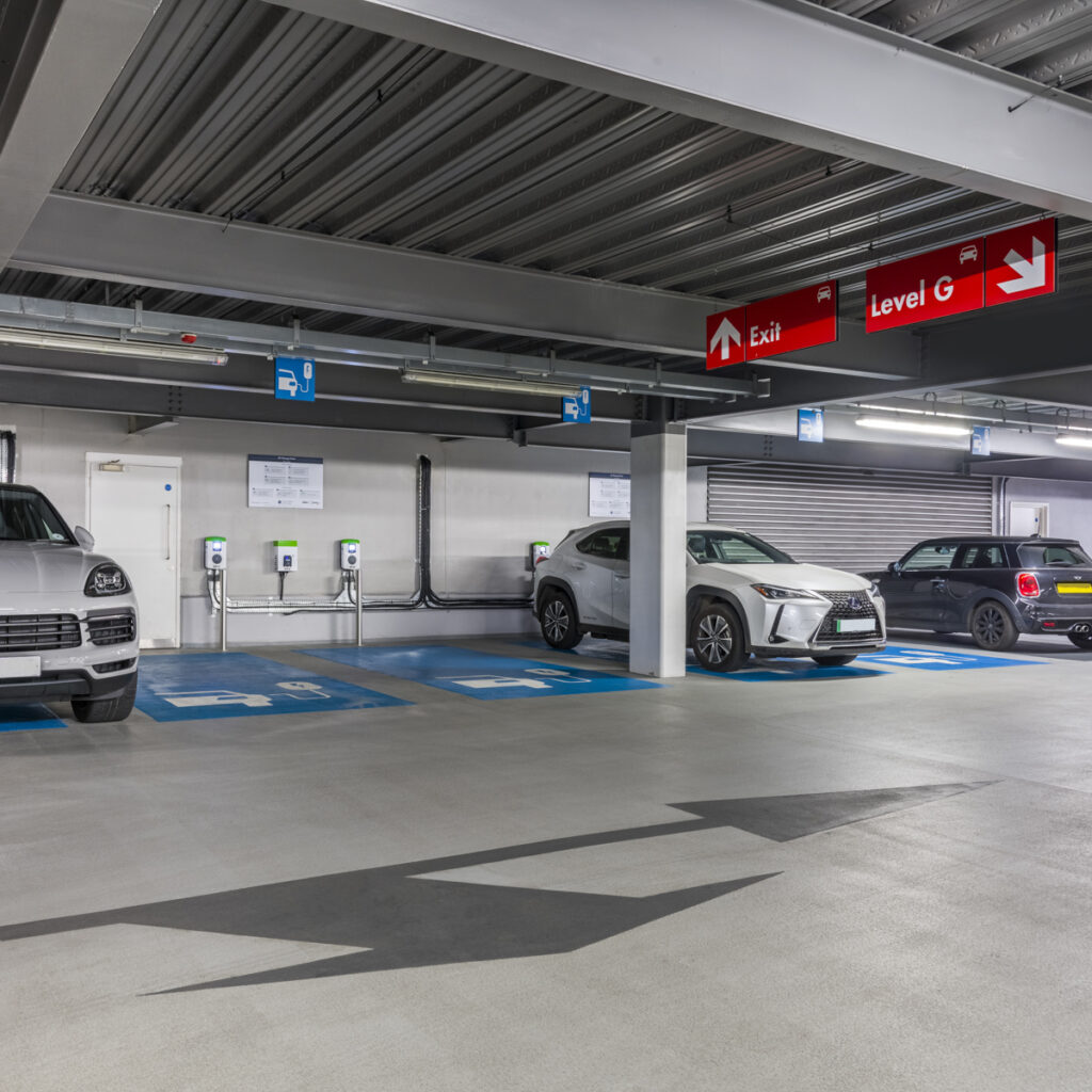 Q-park ev charging points